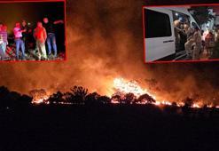 Edirne’de orman yangını