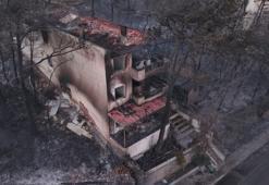 Çanakkale'de orman yangını 2'nci gününde