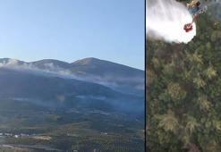 Manisa Soma'daki yangın 2'nci gününde