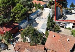 Depremin vurduğu Sındırgı'da ilk geçici barınma merkezi kuruldu