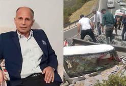 Bitlis'te devrilen kamyonun şoförü öldü