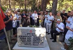 Şehit Başçavuş Ferhat Gedik, Hatay'daki mezarı başında anıldı