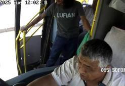 Otobüs şoförü fenalaşan yolcuyu hastaneye yetiştirdi