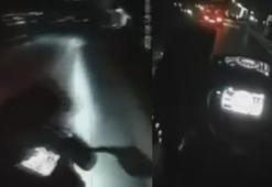 Küçükçekmece'de refüje çarpan motosiklet sürücüsü öldü