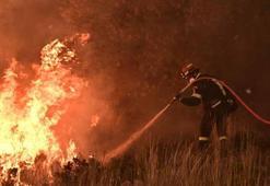 Yunanistan’da orman yangını otoparka sıçradı: 550 araç kullanılamaz hale geldi