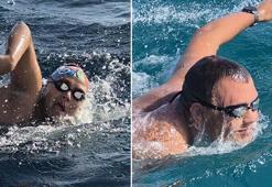 Manş’ı geçen otizmli ultra maraton yüzücüsü Tuna’nın yeni hedefi Cebelitarık Boğazı