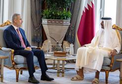 Dışişleri Bakanı Fidan, Katar Emiri Al Thani ile bir araya geldi