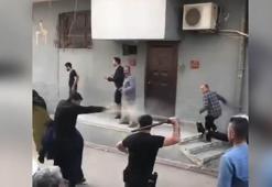 Komşu kavgasına polis, biber gazıyla müdahale etti