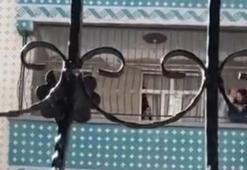 Şanlıurfa'da kadına şiddet kamerada