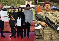 Şehit Ömer Halisdemir'in kızı Elif Nur teğmen oldu