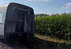 Danimarka'da tren raydan çıktı: 1 ölü, 27 yaralı