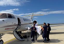 Rize'den Ankara'ya ambulans uçakla hasta sevki