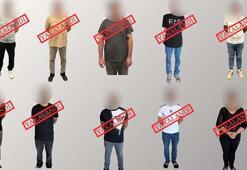 Kırmızı bültenle aranan 6, ulusal seviyede aranan 4 suçlu yakalanarak, Türkiye'ye getirildi