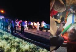 Siirt'te düğünden dönenleri taşıyan minibüs devrildi: 6’sı çocuk, 15 yaralı