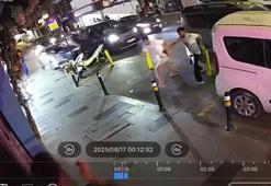 Şişli'de 17 yaşındaki sürücü 7 araca çarptı; 2 kişi ölümden koşarak kurtuldu