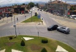 Sakarya’da kazalar kameralara yansıdı