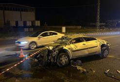 Sivas'ta otomobil takla attı: 1 ölü, 1 yaralı