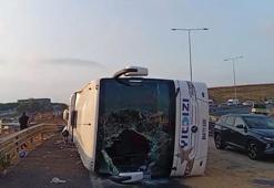 Kuzey Marmara Otoyolu'nda yolcu otobüsü devrildi: 4 kişi öldü, şoför gözaltına alındı