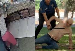 Kadın çalışana bıçaklı saldırının görüntüleri ortaya çıktı; şüpheli adli kontrolle serbest