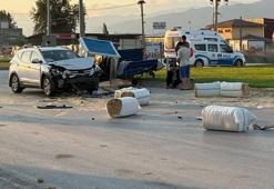 Tokat'ta cip ile patpat çarpıştı: 1 yaralı