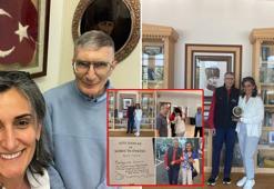 Aziz Sancar ile Canan Dağdeviren, ABD'de buluştu