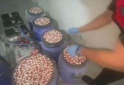 İstanbul'da uyuşturucu operasyonu: 7 milyon 896 bin adet uyuşturucu hap ele geçirildi