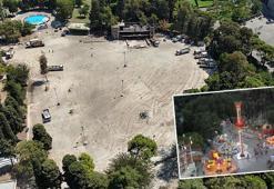 Kültürpark'taki lunaparktan geriye boş arazi kaldı