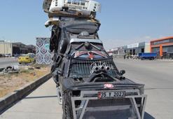 Bilim kurgu filmlerindeki gibi modifiyeli araç