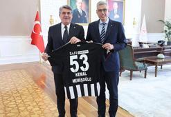 Bakan Memişoğlu, Beşiktaş Kulübü Başkanı Adalı’yı kabul etti
