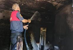 Şırnak'ta ev yangını; 2 yaşındaki çocuk dumandan etkilendi