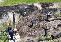 İçme suyu hattına zarar verdiler; Patnos susuz kaldı