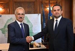 Bakan Uraloğlu, Rumen mevkidaşı Șerban ile görüştü