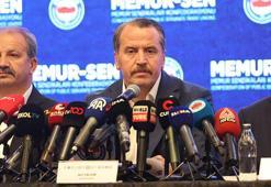 Memur-Sen Başkanı Yalçın: Zorunlu olarak tahkime yönlendiren bu süreç, çıkmaz sokaktır