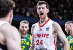 A Milli Erkek Basketbol Takımı hazırlık maçında Litvanya’yı mağlup etti