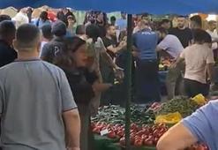 Tuzla'da pazarcılar arasında döner bıçaklı kavga: 1 yaralı