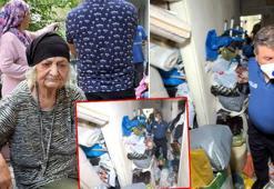 Avcılar’da çöp evden 12 kamyonet eşya çıktı