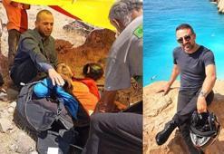 Düşüp ölen yamaç paraşütü pilotuna ilk müdahaleyi köylüler yapmış