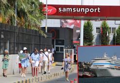 Astoria Grande kruvaziyeri, 1117 yolcusuyla Samsun'da