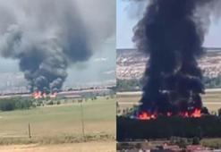 Kütahya’da tugay komutanlığının yemekhanesinde çıkan yangın kontrol altına alındı