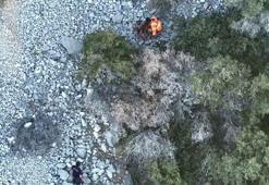 Milas açıklarında alabora olan teknedeki 2 çocuk kurtarıldı