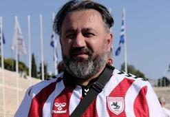 Samsunsporlu taraftar 12 günde 10 bin 300 kilometre yol kat edip Yunanistan’a maça geldi