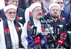 Diyanet İşleri Başkanı Erbaş: Filistin’de yaşanan bu vahşeti durdurmak zorundayız