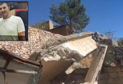 Yıkılan duvarın altında kalan ev sahibi öldü