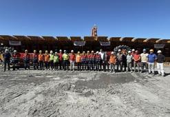 Amasra'daki maden ocağında 2'nci tam mekanize ayak sistemi kuruldu