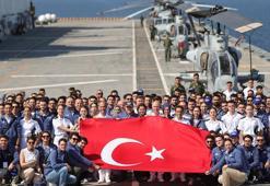 TCG Anadolu, ‘Zafere Yolculuk’ için Çanakkale'den İstanbul'a hareket etti