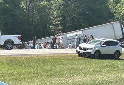 New York'ta otobüs devrildi: 5 ölü