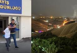Eymir Gölü yakınındaki yangının şüphelisi tutuklandı