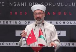 Diyanet İşleri Başkanı Erbaş: Soykırımcı siyonistler Müslümanlar için en büyük tehdittir