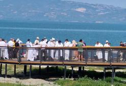 Fransa'dan gelen 42 akademisyen, İznik'te ayin yaptı