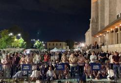 Fatih'te Gazze için dua edildi